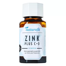 NATURAFIT Zink Plus C+D capsules, 90 stuks
