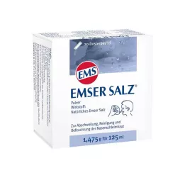 EMSER Zout 1,475 g poeder, 20 stuks