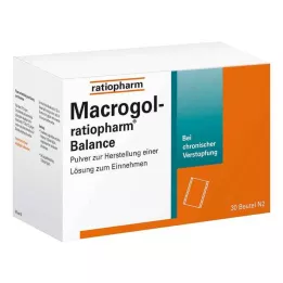MACROGOL-ratiopharm Balance Plv.z.H.e.L.z.Einn., 30 stuks