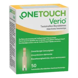 ONE TOUCH Verio-teststrips, 50 stuks