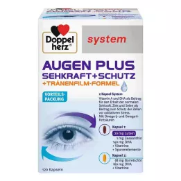 DOPPELHERZ Ogen plus Vision+Protection systeem capsules, 120 stuks