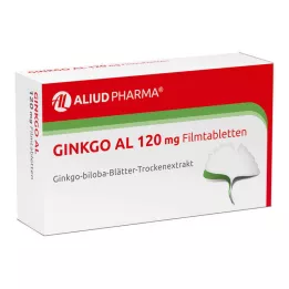 GINKGO AL 120 mg filmomhulde tabletten, 30 stuks