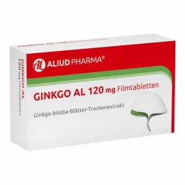 GINKGO AL 120 mg filmomhulde tabletten, 120 stuks