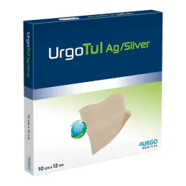 Urgotül Zilver 10x12 cm wondgaas, 60 st