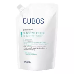 EUBOS SENSITIVE Douche & Crème navulfles, 400 ml