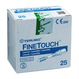 TERUMO FineTouch wegwerplancetten, 25 stuks