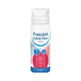 FRESUBIN ENERGY Vezel DRINK Aardbeien drinkfles, 4X200 ml