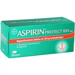 ASPIRIN Bescherm 100 mg gastro -intestinale tabletten, 98 st
