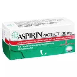 ASPIRIN Protect 100 mg maagsapresistente tabletten, 98 stuks
