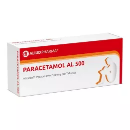PARACETAMOL AL 500 tabletten, 20 stuks