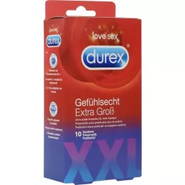 DUREX Sensorische extra Groß Kondomen, 10 st