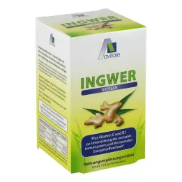 INGWER 500 mg capsules + vitamine B1 + C, 90 stuks