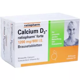 CALCIUM D3-ratiopharm forte bruistabletten, 40 st