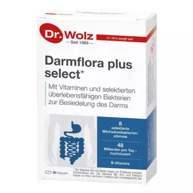 DARMFLORA plus geselecteerde capsules, 80 stuks