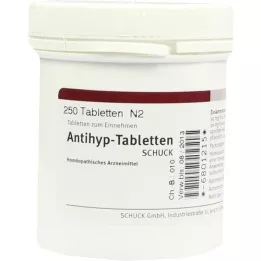 ANTIHYP Tabletten Schuck, 250 st