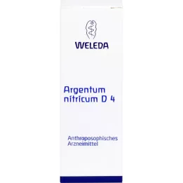 Argentum Nitricum D 4 Verdunning, 20 ml