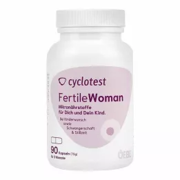 CYCLOTEST Vruchtbare vrouwelijke capsules, 90 st