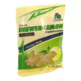 INGWER LEMON Bonbons+Vitamine C, 75 g