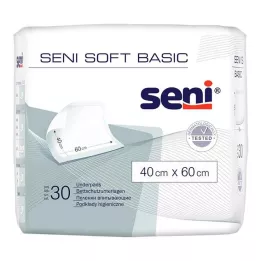 SENI Soft Basic bedbeschermingsmat 40x60 cm, 30 stuks