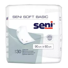 SENI Soft Basic bedbeschermingsmat 60x90 cm, 30 stuks