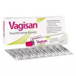 VAGISAN Vochtige crèmecombo 8 Ovula+10 g crème, 1 st