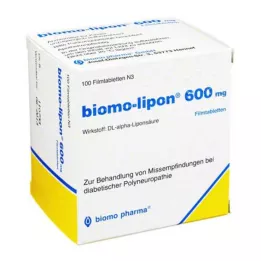 BIOMO-lipon 600 mg filmomhulde tabletten, 100 stuks