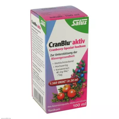CRANBLU actieve tonic, 100 ml