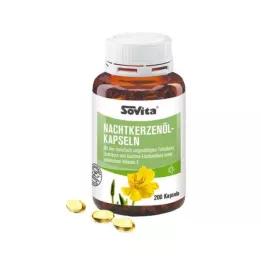 Sovita Night Candle Oil Capsules, 200 st
