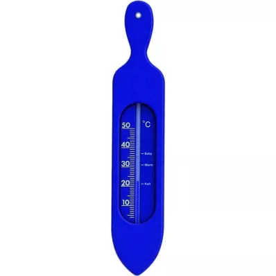 BADETHERMOMETER Kunststof blauw, 1 stuk BADETHERMOMETER Kunststof blauw, 1 stuk