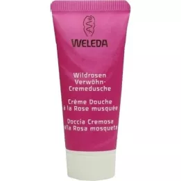 WELEDA Wild Rose verwennerij douche, 20 ml