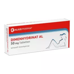 DIMENHYDRINAT AL 50 mg tabletten, 20 stuks