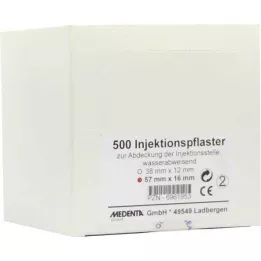 INJEKTIONSPFLASTER 16x57 mm, 500 stuks