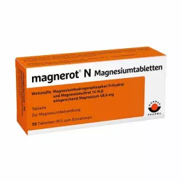 MAGNEROT N Magnesium tabletten, 50 stuks