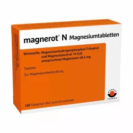 MAGNEROT N Magnesium tabletten, 100 stuks