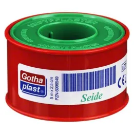 Gotha Silk hechtpleister zijde 2,5, 1 st