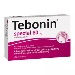TEBONIN speciale filmomhulde tabletten van 80 mg, 30 stuks