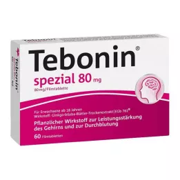 TEBONIN speciale filmomhulde tabletten van 80 mg, 60 stuks