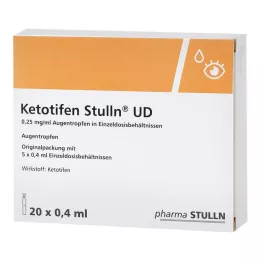 KETOTIFEN Stulln UD Oogdruppels enkelvoudige dosis pip., 20X0,4 ml