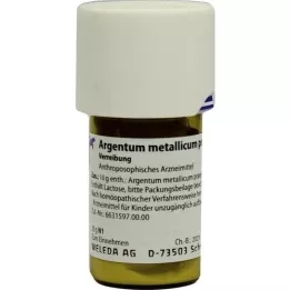 ARGENTUM METALLICUM praeparatum d 12 trituratie, 20 g