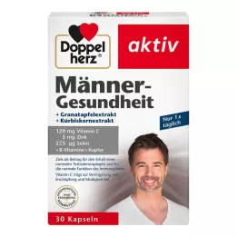 DOPPELHERZ Capsules voor de gezondheid van mannen, 30 stuks