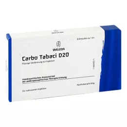 CARBO TABACI D 20 ampullen, 8 stuks