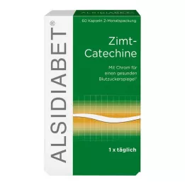 ALSIDIABET Kaneelcatechinen voor diabetische types II capsules, 60 stuks