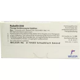 RUBELLIT D 30 ampullen, 8 st