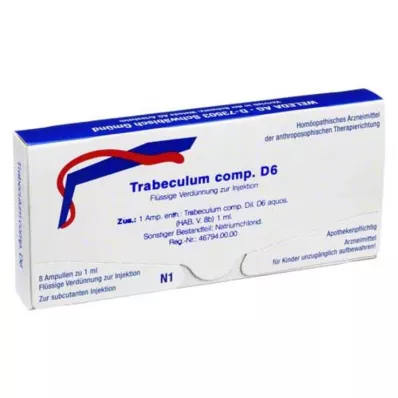 TRABECULUM comp.D 6 ampullen, 8 stuks
