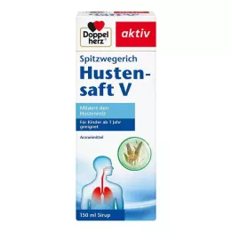 DOPPELHERZ SpitzWegerich Cough Juice V, 150 ml