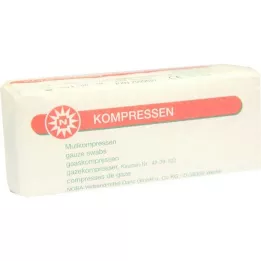 MULLKOMPRESSEN 5x5 cm Unstil 8 -Fold, 100 st