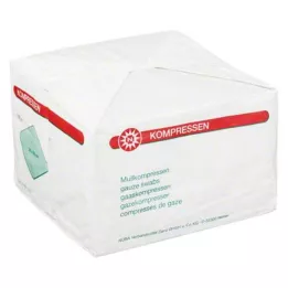 MULLKOMPRESSEN 20x20 cm niet-steriel 8-laags, 100 stuks