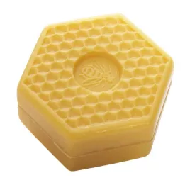 MADE BY SPEICK Honing plantaardige olie zeep honingraatvorm, 75 g