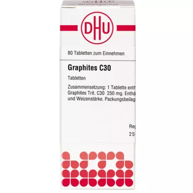 GRAPHITES C 30 tabletten, 80 stuks GRAPHITES C 30 tabletten, 80 stuks