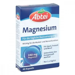 Abbey Magnesium Capsules (40 stuks)